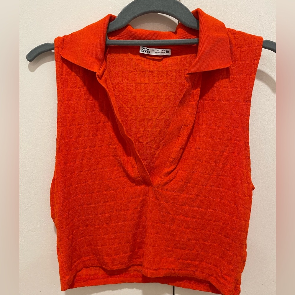 Zara Tank with Collar